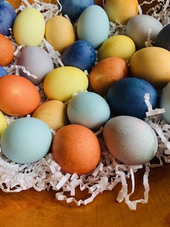 Natural Egg Dyes