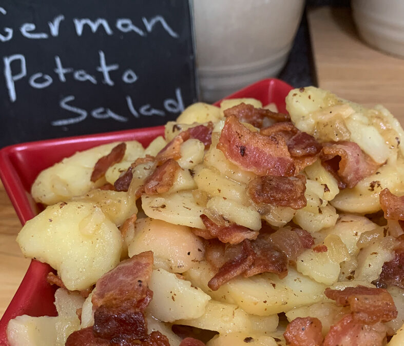 The Best German Potato Salad for a Picnic on the Patio